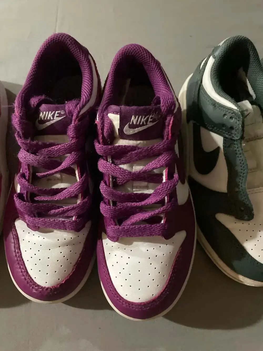 Nike Dunk Low Preschool Sneaker Bundle (3 Pairs)